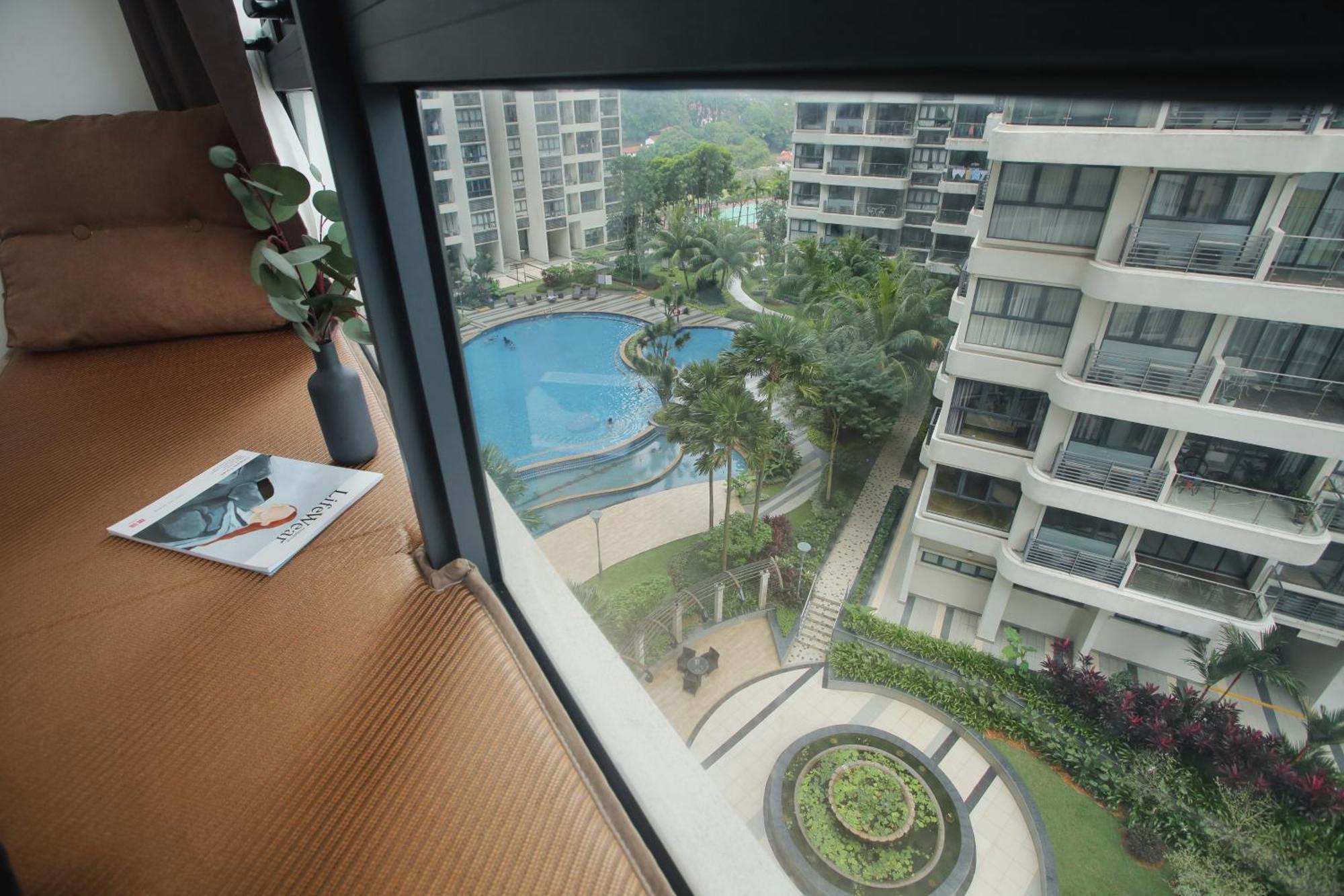 Danga Bay - 2br Timber Lounge - Dryer - Netflix Apartment *