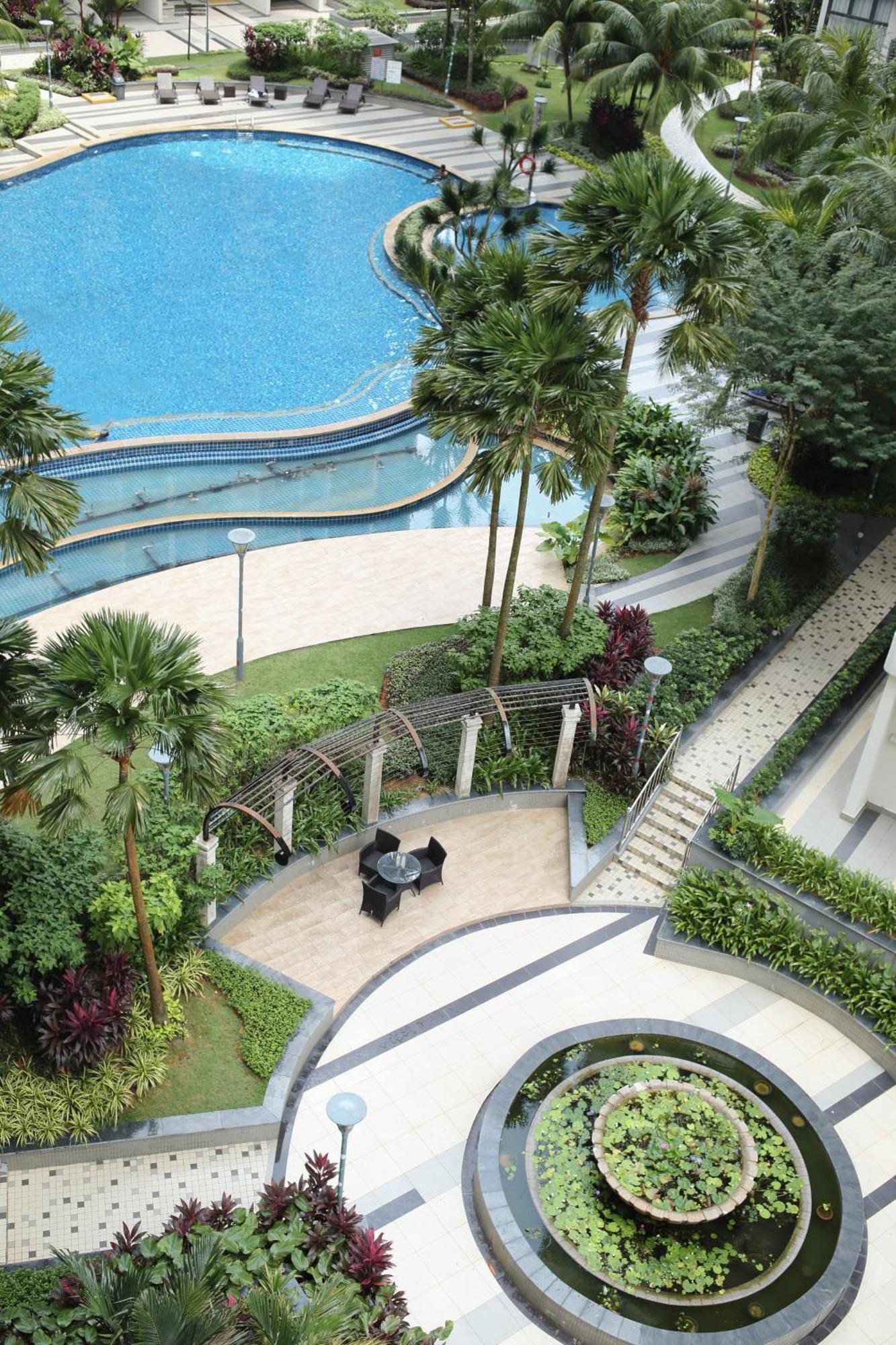 Danga Bay - 2br Timber Lounge - Dryer - Netflix Apartment Johor Bahru