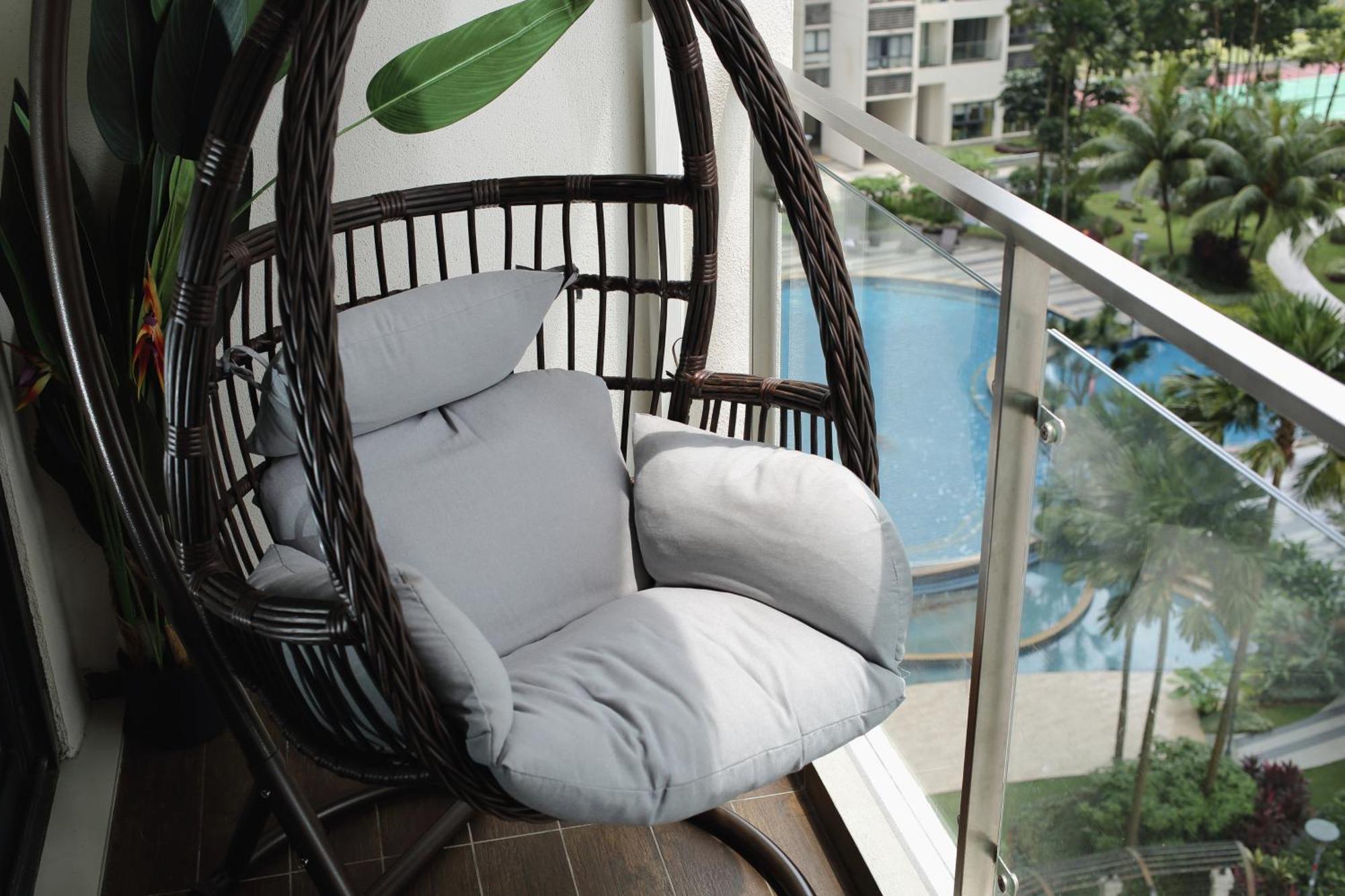 Apartment Danga Bay - 2br Timber Lounge - Dryer - Netflix *